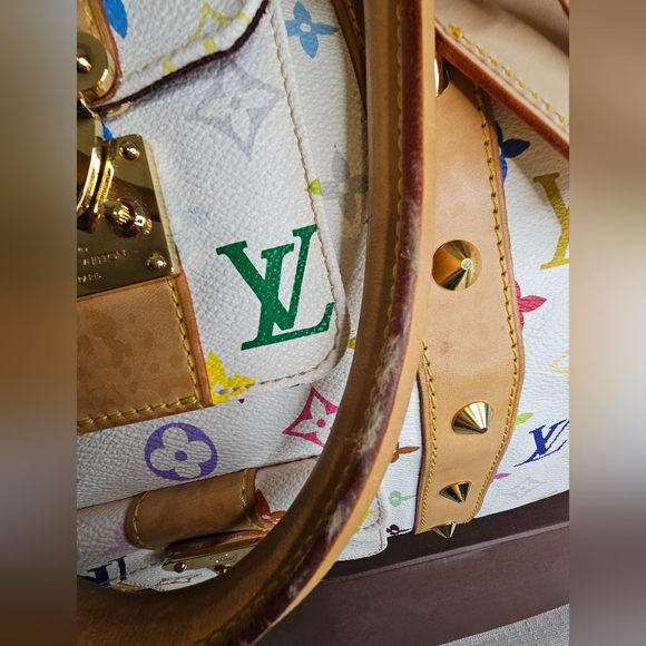 LOUIS VUITTON  Monogram Multicolor Keepall 45 Boston Bag M92641 LV Auth 22469A - Picture 14 of 16